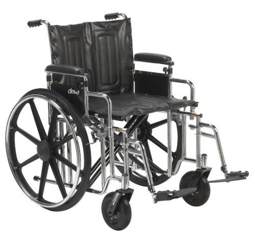Heavy Duty Wheelchair Capacity 400 lbs Rental: Heavy-duty wheelchair